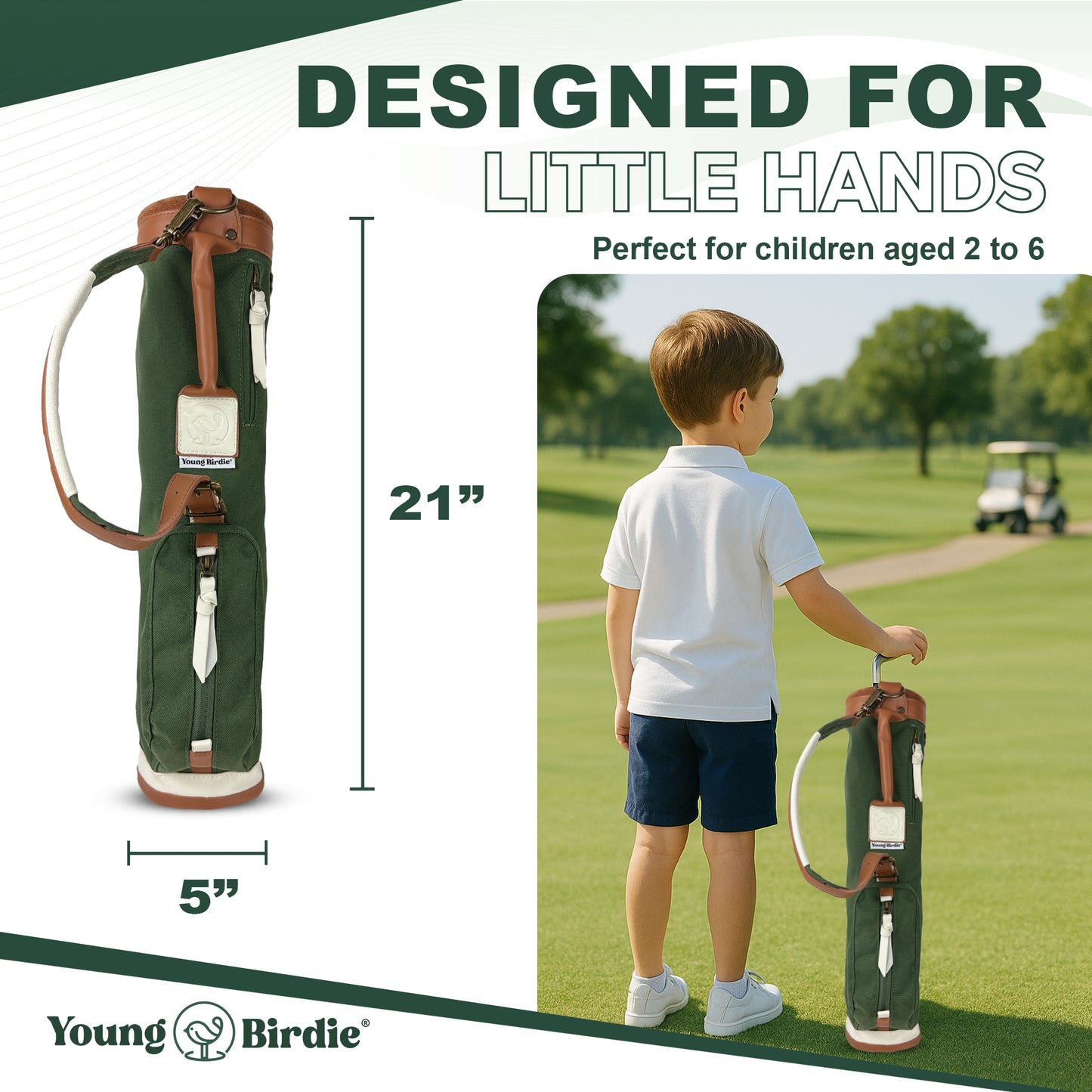 The Fairway Forest Toddler Golf Bag