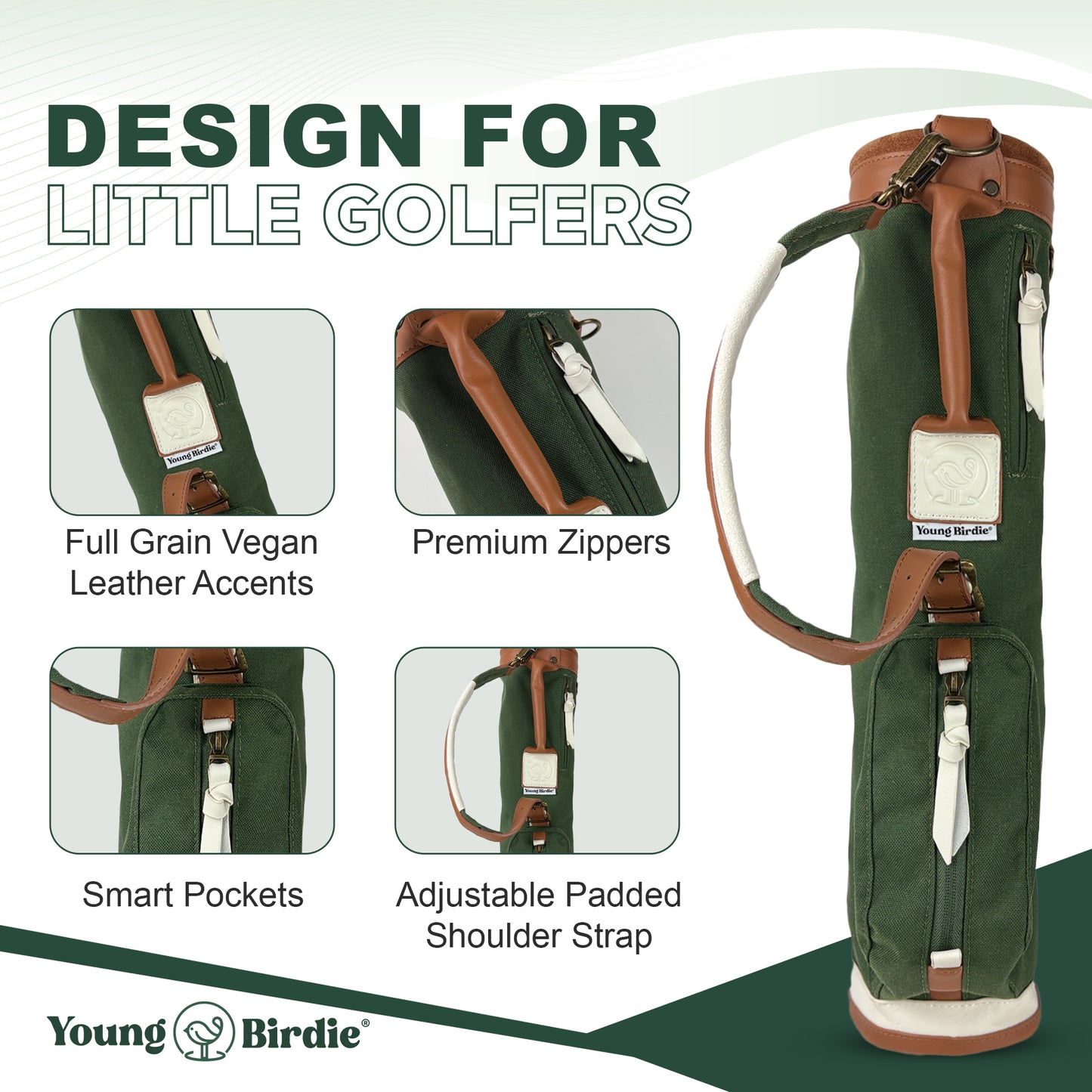 The Fairway Forest Toddler Golf Bag